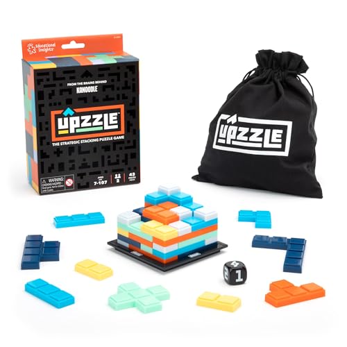 Educational Insights Upzzle 3D Stacking Strategy Board Game