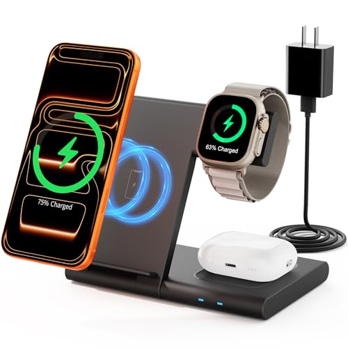 3 in 1 Wireless Charging Station for iPhone