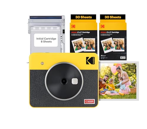 68 Sheet KODAK Mini Shot 3 Instant Camera Printer