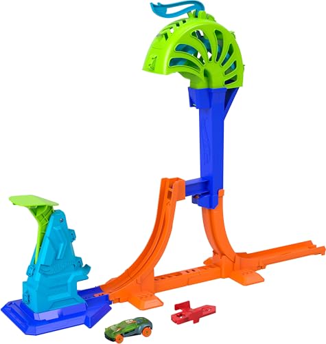 Hot Wheels Stunt Tracks Power Launch Champion Playset