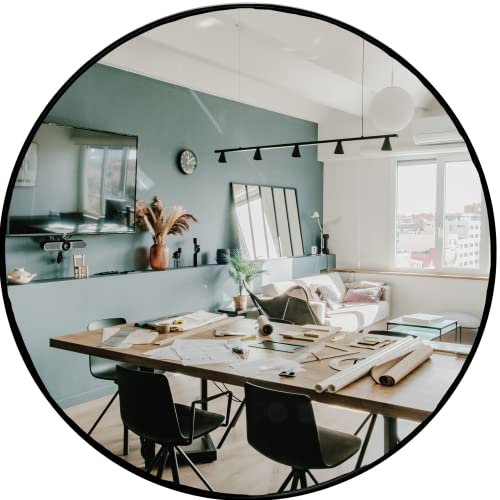 30-Inch Round Wall Mirror