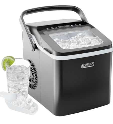 Iceman Dual-Size Countertop Ice Maker 22lb Daily Capacity