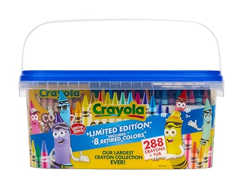 288 Count Crayola Bulk Crayon Tub
