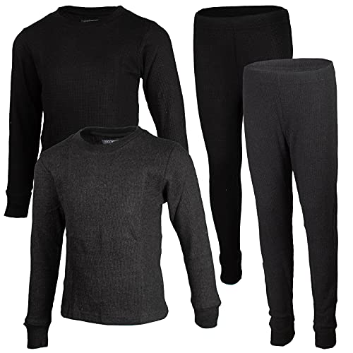 2 Pack Thermal Waffle Base Layer Set