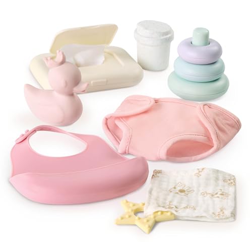 14-inch Baby Doll Care Accessories Bundle