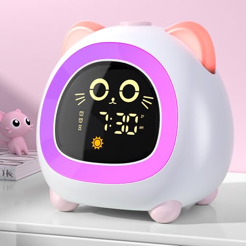 Kids Sleep Training Alarm Clock with Night Light