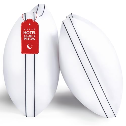 2 Pack Down Alternative Bed Pillows Standard Size