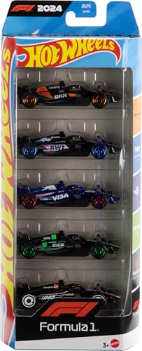 Hot Wheels Formula 1 Die-Cast Toy Car 5-Pack