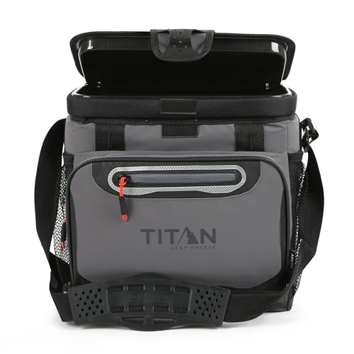 16 Can Titan Zipperless Hardbody Cooler with Shelf