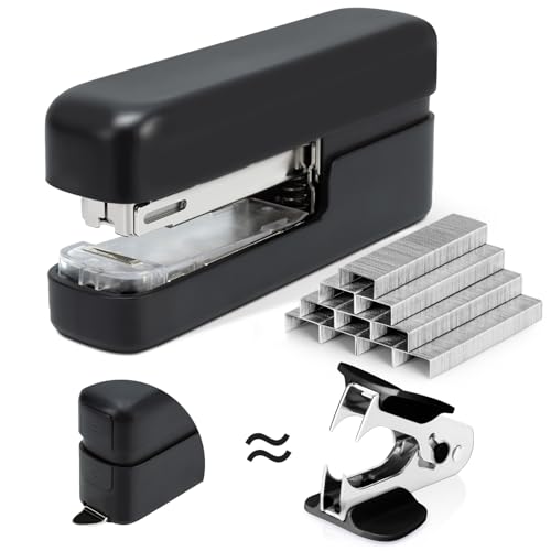 Stapler with 830 Staples, 40 Sheet Capacity, Remover