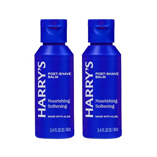 2 Pack Harry's Soothing Post Shave Balm 3.4oz