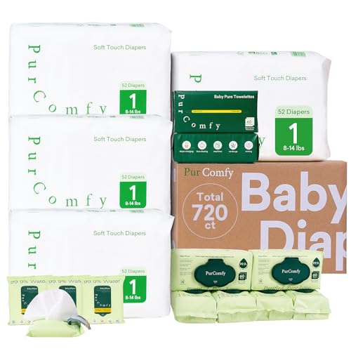 664 Count Baby Diapers and Dry Wipes Kit (All Sizes)