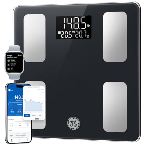 GE Bluetooth Body Fat Digital Bathroom Scale