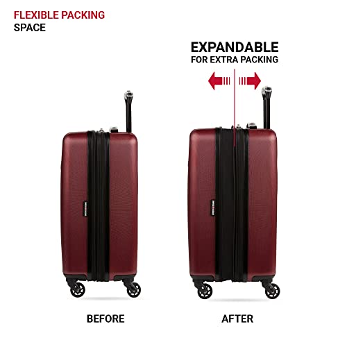 20-Inch SwissGear Expandable Spinner Luggage