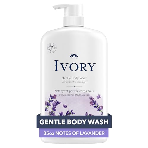 35 oz Ivory Body Wash, Gentle Family Formula, Lavender