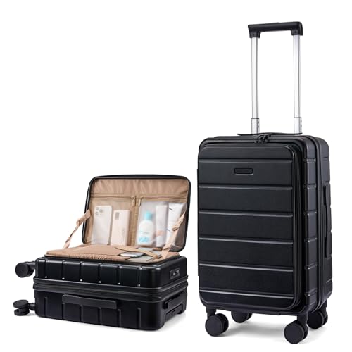 20-Inch Expandable Hardside Carry On Luggage
