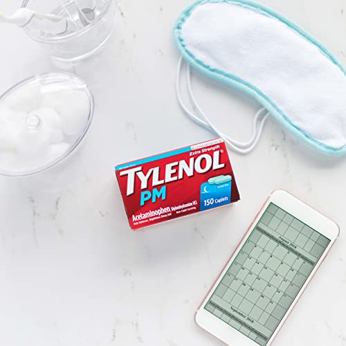 Tylenol PM Extra Strength Pain Relief Caplets