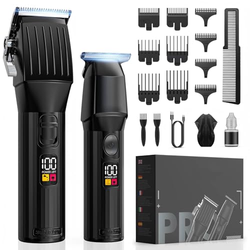 Cordless Hair Clippers and Beard Trimmer Kit