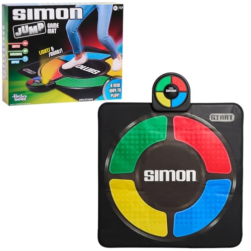 Hasbro Simon Jump Electronic Memory Game Mat for Kids