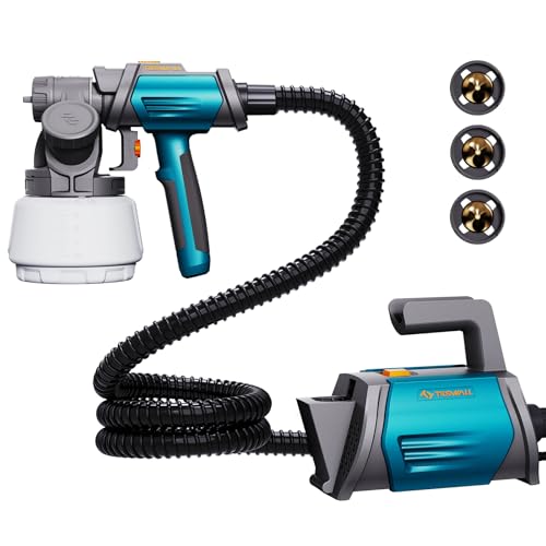 800W HVLP Electric Paint Sprayer Gun 1300ml