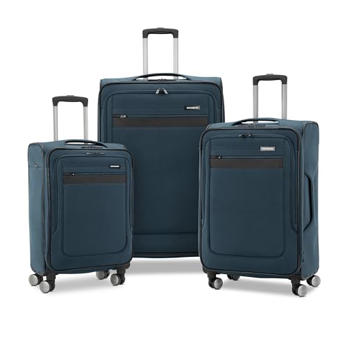 3 Piece Samsonite Softside Expandable Spinner Luggage Set