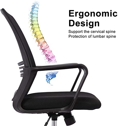 Ergonomic Mesh Office Chair with Lumbar Support