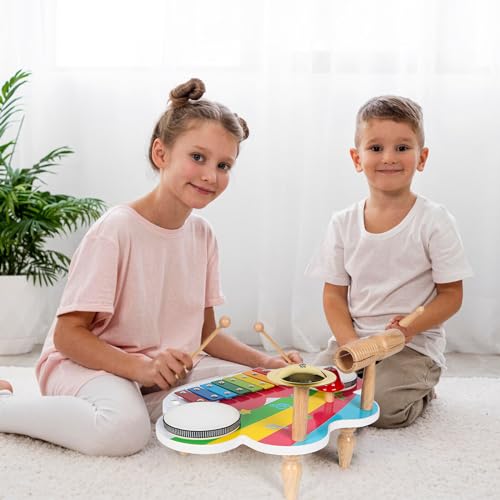 AKLOT Hand Held Drum for Kids and Adults