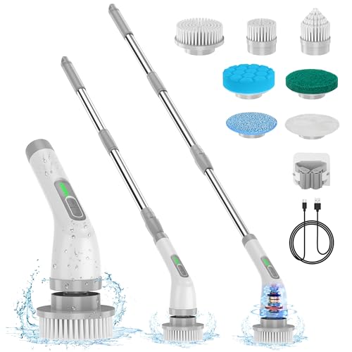 7 in 1 Electric Spin Scrubber Cleaning Brush