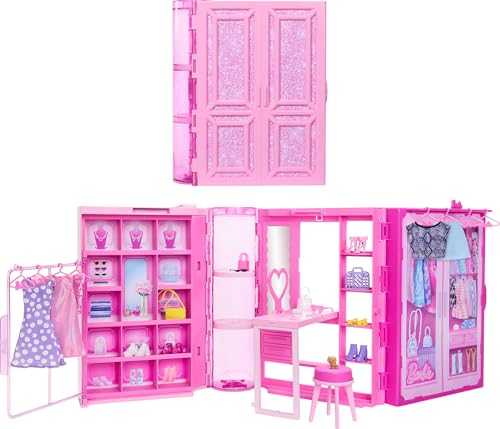 Barbie Dream Closet Fashion Playset with Accessories