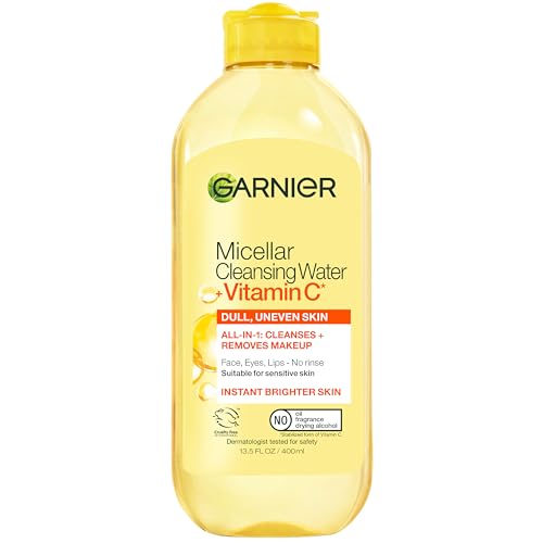 13.5 oz Garnier Vitamin C Micellar Cleansing Water