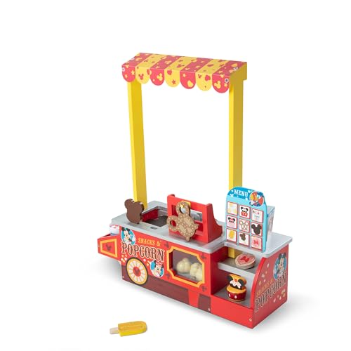 Melissa & Doug Wooden Snacks and Popcorn Play Set