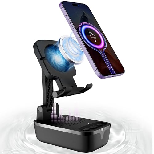 Wireless Induction Phone Stand Speaker