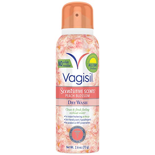 Vagisil Feminine Dry Wash Deodorant Spray 2.6oz