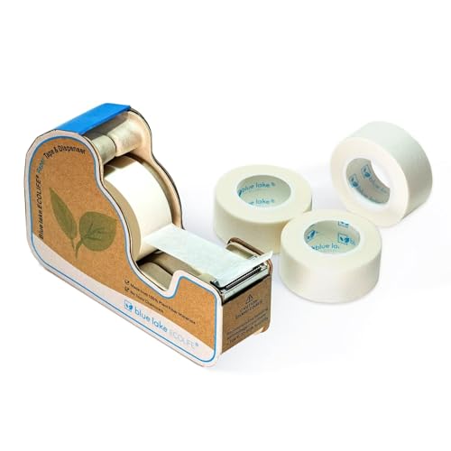 Masking Tape Dispenser with 4 Pack Paper Tape Rolls