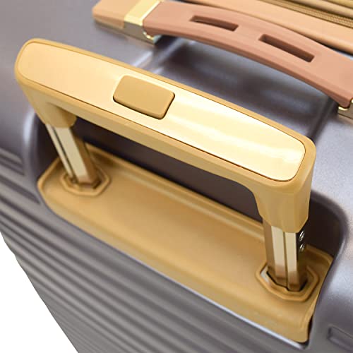 London Fog 25" Expandable Spinner Luggage - Lilac