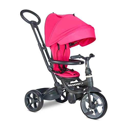 Joovy 8-in-1 Convertible Kids Tricycle with Handle