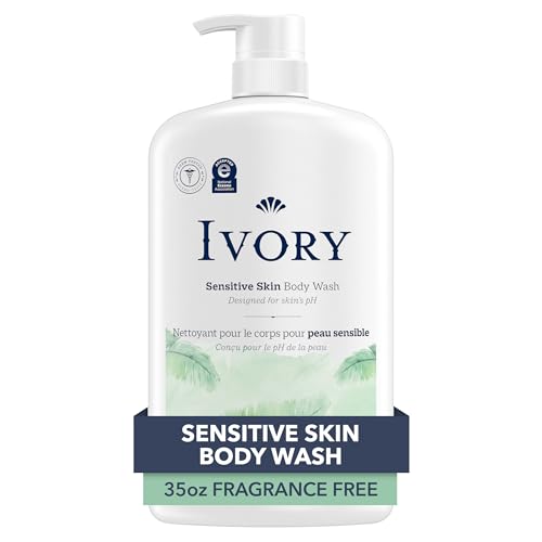 35 oz Ivory Fragrance-Free Gentle Body Wash Family