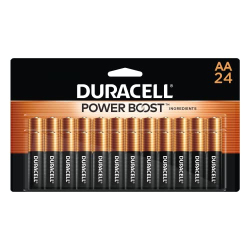 24 Count Duracell Coppertop AA Alkaline Batteries