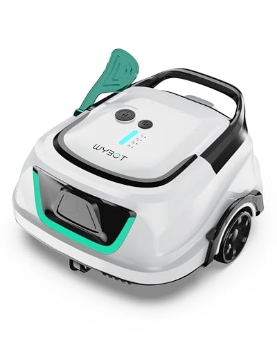 WYBOT Cordless Robotic Pool Cleaner with Dual Filtration