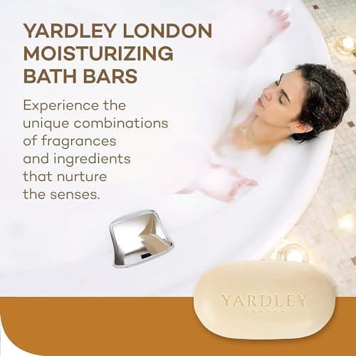 4 Pack Yardley Oatmeal Almond Bar Soap