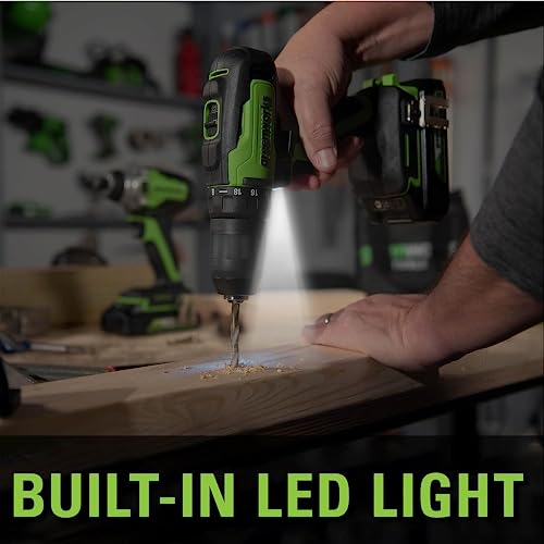 24V Brushless Drill/Driver with USB Battery