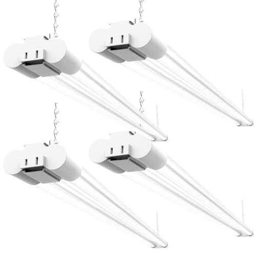 4 Pack Sunco 4FT LED Shop Light Fixtures