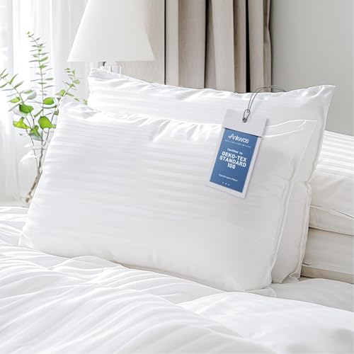 2 Pack Hypoallergenic Cooling Queen Side Sleeper Pillows