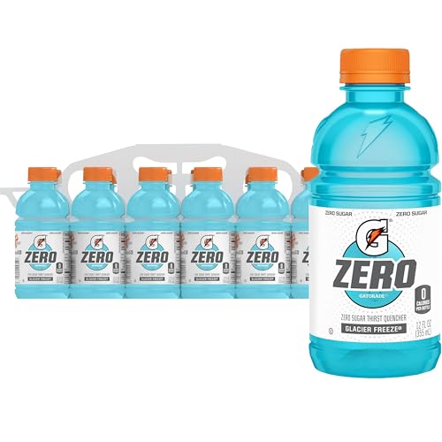 12 Pack Gatorade Zero Sugar Sports Drink Bottles