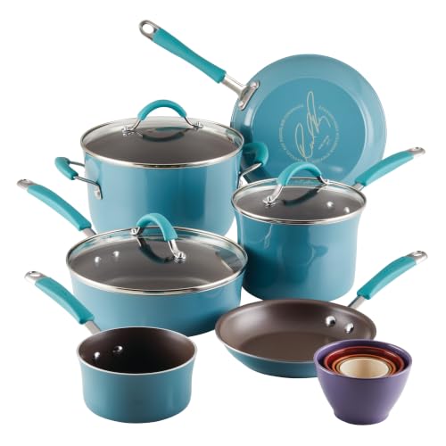 14-Piece Nonstick Cookware Pots and Pans Set