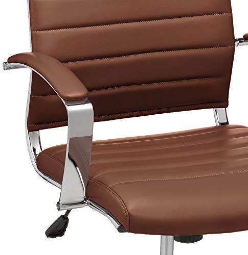 High-Back Swivel Desk Chair with Lumbar Support