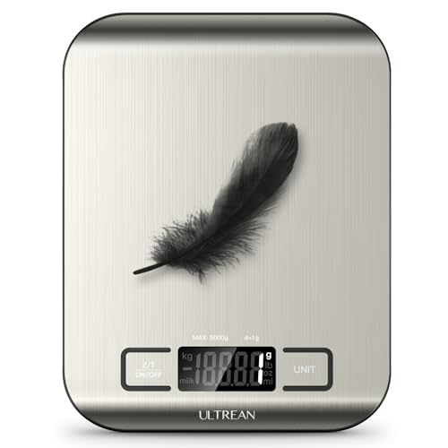 Ultrean Digital Kitchen Food Scale 11lb with Tare