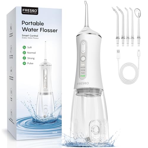 FRESKO Cordless Rechargeable Water Dental Flosser
