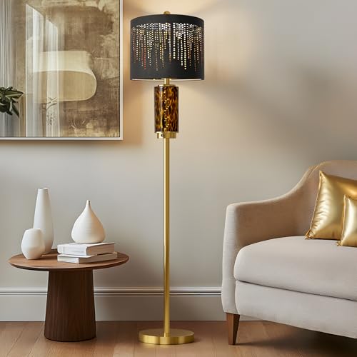 Oneach Modern Floor Lamp with LED Night Light