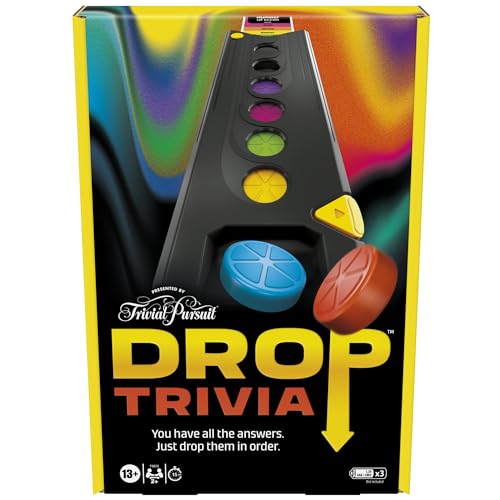 Hasbro Gaming Drop Electronic Trivia Party Game